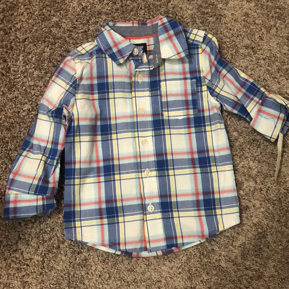 Oshkosh 2t boys button down shirt